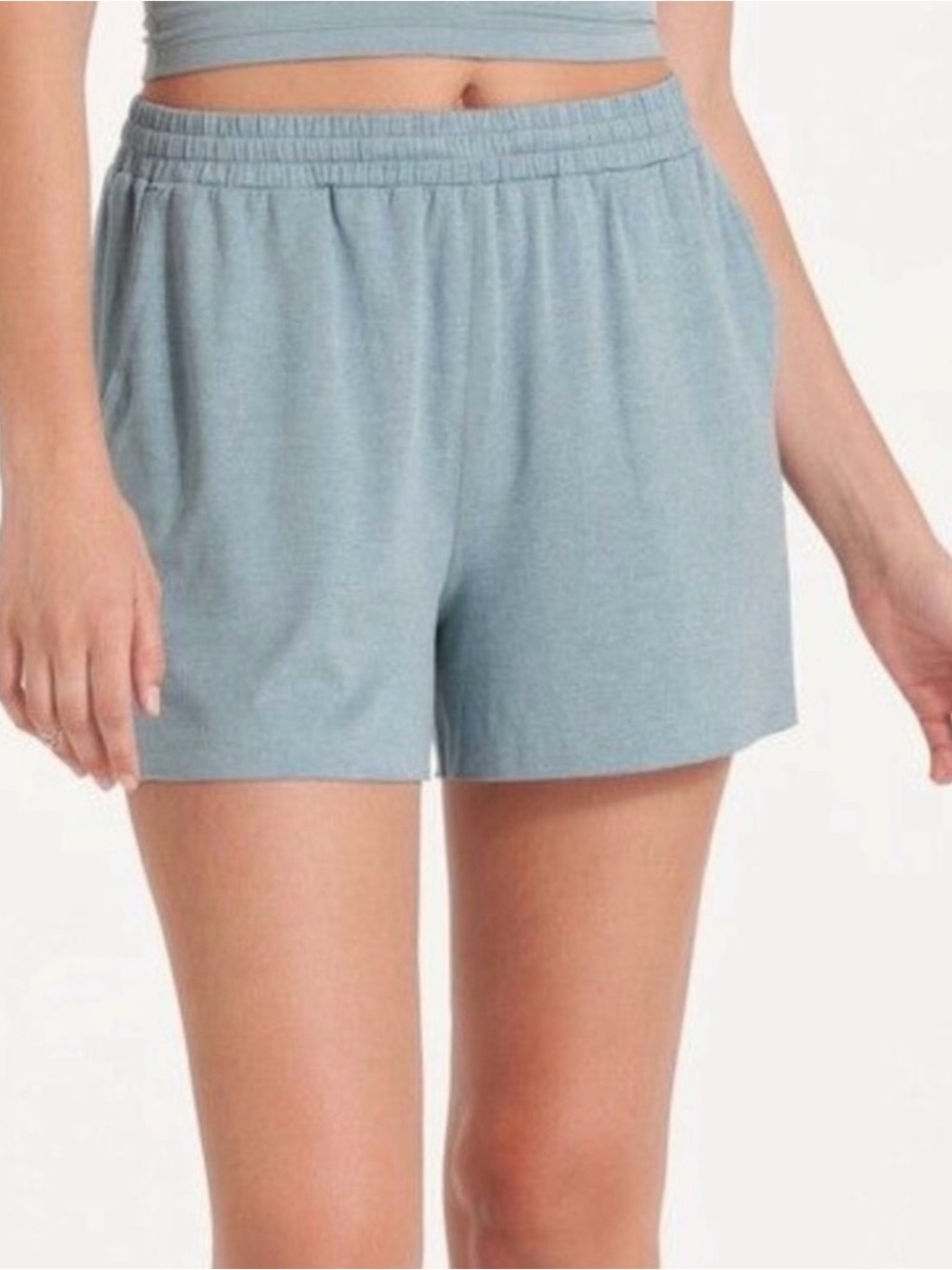 Vuori Boyfriend Shorts Flint Heather